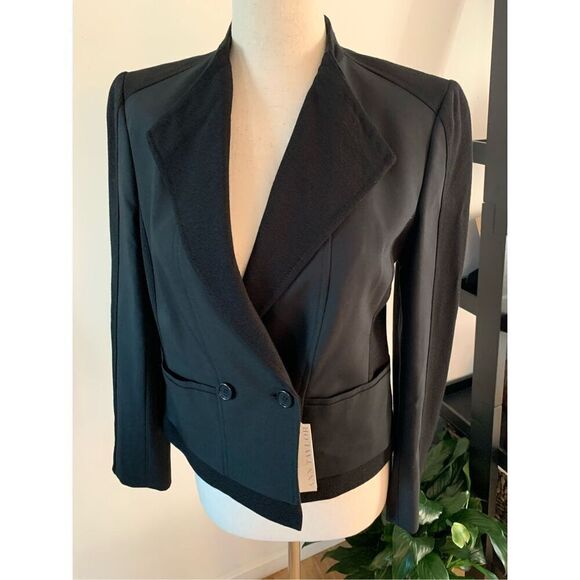 Ann Taylor black blazer new size 2p - Picture 1 of 5